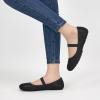 imageAlicegana Flats for Women Ballet Shoes Comfortable Dressy Slip On Flats Casual Walking Wedding Penny LoafersBlack