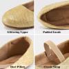 imageAlicegana Flats for Women Ballet Shoes Comfortable Dressy Slip On Flats Casual Walking Wedding Penny LoafersGold