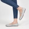 imageAlicegana Flats for Women Ballet Shoes Comfortable Dressy Slip On Flats Casual Walking Wedding Penny LoafersSilver