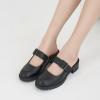 imageAlicegana Mules for Women Dressy Clogs Comfort Platform Chunky Backless Mules Slip On Work Casual Loafers Slides ShoesBlack