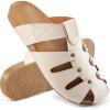imageAlicegana Closed Toe Sandals for Women 2025Apricot
