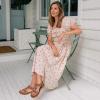 imageAlicegana Sandals for Women 2025 Dressy  Comfort Bohemian Summer Flats Ankle Elastic Strap Casual Walking Beach ShoesLightbrown