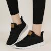 imageAlicegana Womens Sneakers Tennis Shoes Lightweight Non Slip Casual Walking RunningBlack