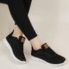 imageAlicegana Womens Sneakers Tennis Shoes Lightweight Non Slip Casual Walking RunningBlack