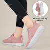 imageAlicegana Womens Sneakers Tennis Shoes Lightweight Non Slip Casual Walking RunningPink