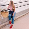 imageAlicegana Womens Sneakers Tennis Shoes Lightweight Non Slip Casual Walking RunningRed