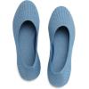 imageWomens Ballet Flat Dressy Casual Knit Shoes Round Toe Women Mesh FlatsL19blue