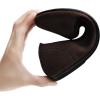 imageWomens Ballet Flat Dressy Casual Knit Shoes Round Toe Women Mesh FlatsL19darkbrown