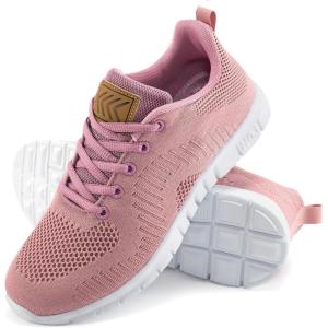 imageAlicegana Womens Sneakers Tennis Shoes Lightweight Non Slip Casual Walking RunningPink