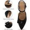 imageAlicegana Flats for Women Shoes 2025 Dressy Closed Pointed Toe Ballet Shoes Comfortable Business Casual Wedding FootwearBlack