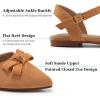 imageAlicegana Flats for Women Shoes 2025 Dressy Closed Pointed Toe Ballet Shoes Comfortable Business Casual Wedding FootwearLightbrown