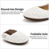 imageAlicegana Ballet Flats for Women Dressy Round Toe Slip on Suede Comfortable Women Shoes Casual Work Walking Loafers 2025White
