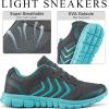 imageAlicegana Womens Sneakers Fashion Walking Casual Lightweight Tennis ShoesGreen
