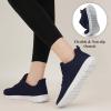 imageAlicegana Womens Sneakers Tennis Shoes Lightweight Non Slip Casual Walking RunningDarkblue