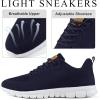 imageAlicegana Womens Sneakers Tennis Shoes Lightweight Non Slip Casual Walking RunningDarkblue