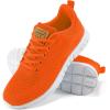 imageAlicegana Womens Sneakers Tennis Shoes Lightweight Non Slip Casual Walking RunningOrange