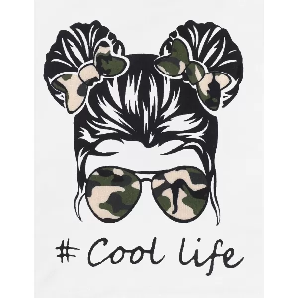 Girls 2 Piece Outfits Kids Clothes Cute Cool Girl Crop Tops + Camouflage Pants Summer Clothing Sets