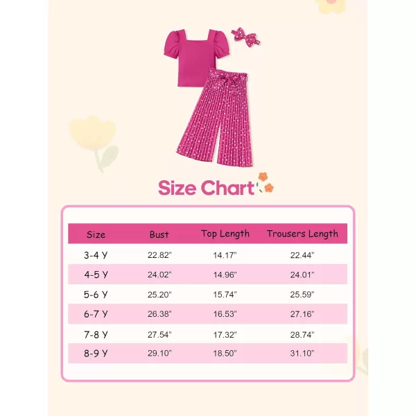 Toddler Little Girl Clothes Outfits Set Square Neck Tops + Pleated Pants + Headband 3pcs Kids Clothing