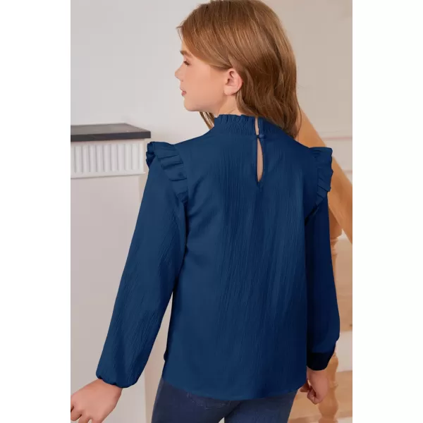blibean Girl Elegant Tops Semi Formal Blouses Size 6-15 Years