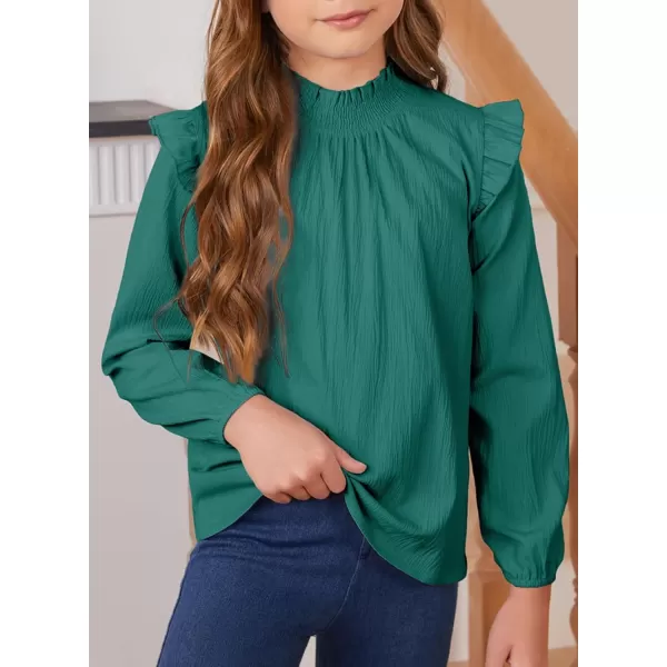 blibean Girl Elegant Tops Semi Formal Blouses Size 6-15 Years