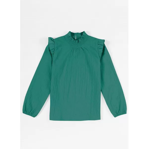 blibean Girl Elegant Tops Semi Formal Blouses Size 6-15 Years