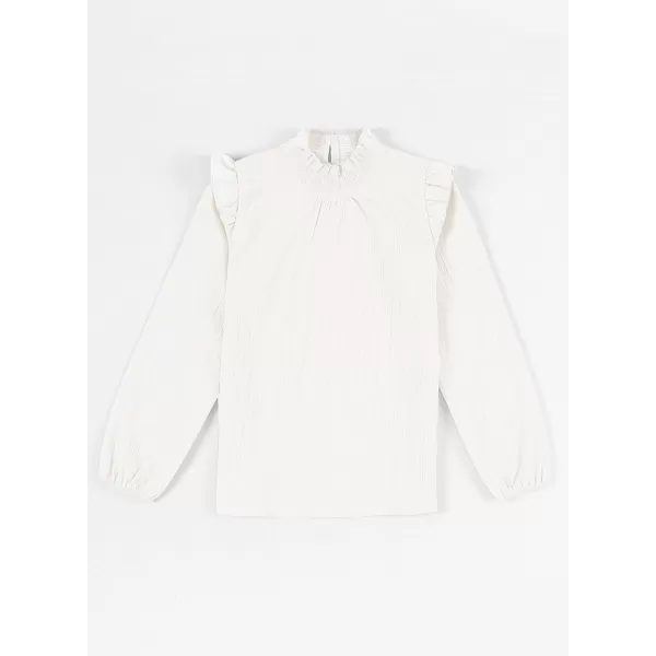 blibean Girl Elegant Tops Semi Formal Blouses Size 6-15 Years