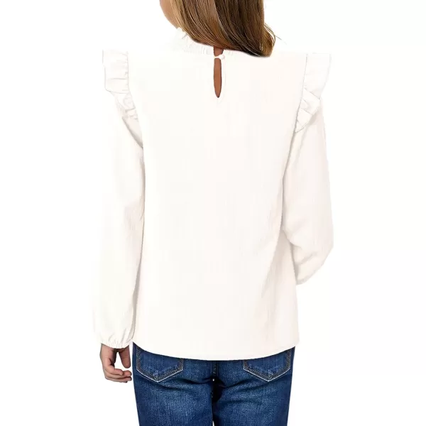 blibean Girl Elegant Tops Semi Formal Blouses Size 6-15 Years