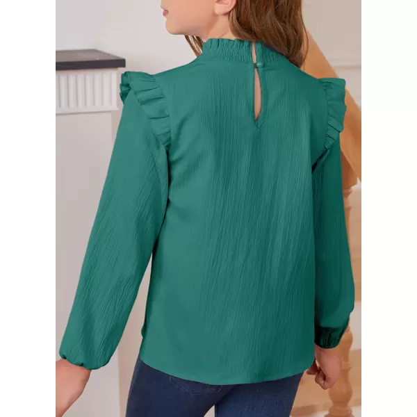 blibean Girl Elegant Tops Semi Formal Blouses Size 6-15 Years