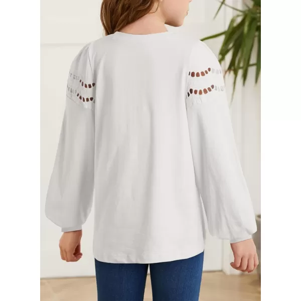 blibean Girl Fashion Cotton Shirts Summer Tops 4-15 Years Old