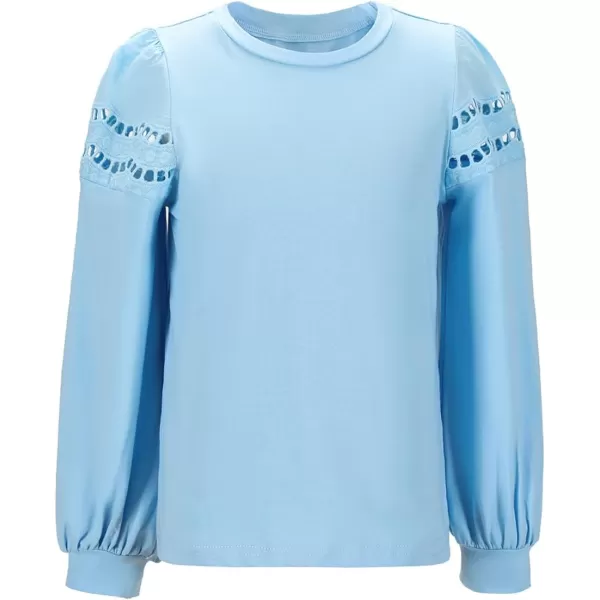 blibean Girl Fashion Cotton Shirts Summer Tops 4-15 Years Old