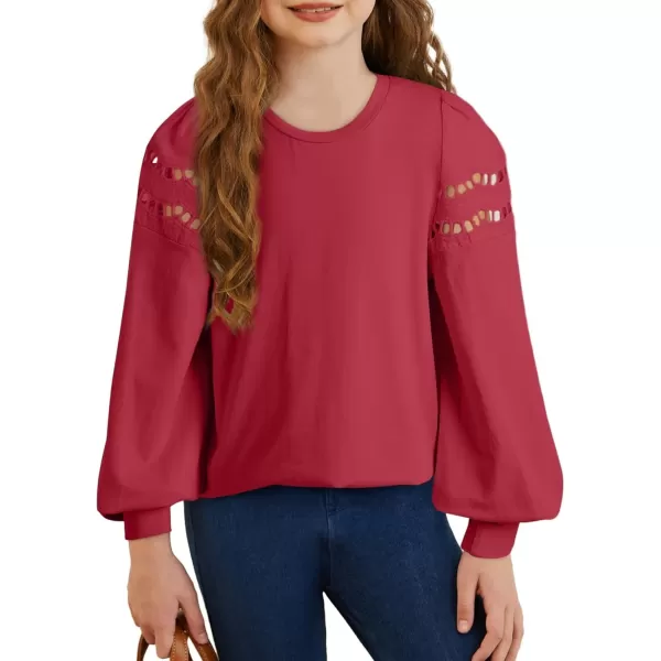 blibean Girl Fashion Cotton Shirts Summer Tops 4-15 Years Old