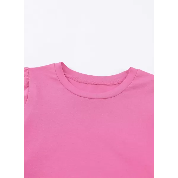blibean Girl Fashion Cotton Shirts Summer Tops 4-15 Years Old