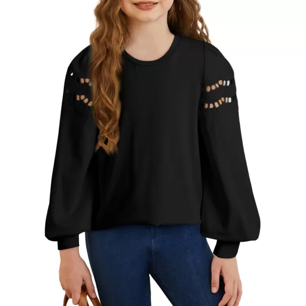 blibean Girl Fashion Cotton Shirts Summer Tops 4-15 Years Old