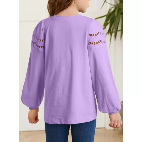blibean Girl Fashion Cotton Shirts Summer Tops 4-15 Years Old