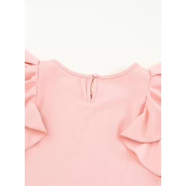 blibean Girl Ruffle Sleeve Shirts Stylish Tops Size 4-16 Years