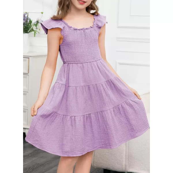 blibean Girls 2024 Tween Summer Cotton Sundress Size 6-15 Years Old