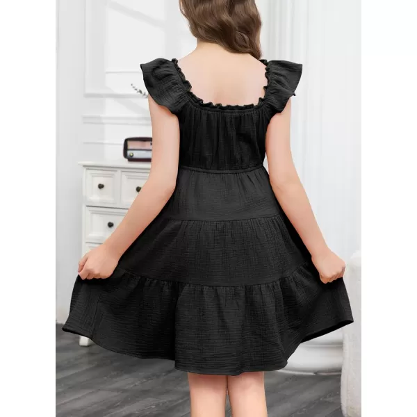 blibean Girls 2024 Tween Summer Cotton Sundress Size 6-15 Years Old