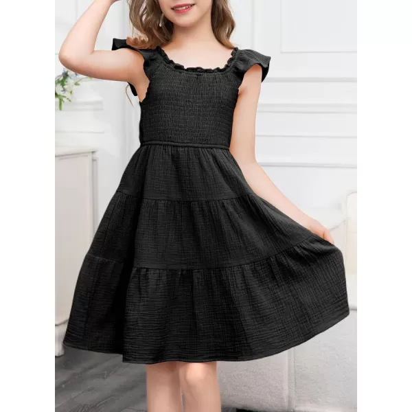 blibean Girls 2024 Tween Summer Cotton Sundress Size 6-15 Years Old