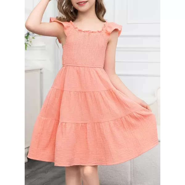 blibean Girls 2024 Tween Summer Cotton Sundress Size 6-15 Years Old