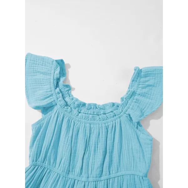 blibean Girls 2024 Tween Summer Cotton Sundress Size 6-15 Years Old