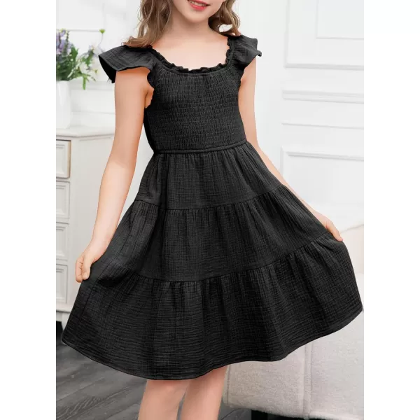 blibean Girls 2024 Tween Summer Cotton Sundress Size 6-15 Years Old