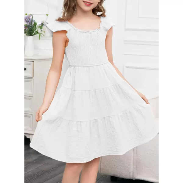 blibean Girls 2024 Tween Summer Cotton Sundress Size 6-15 Years Old