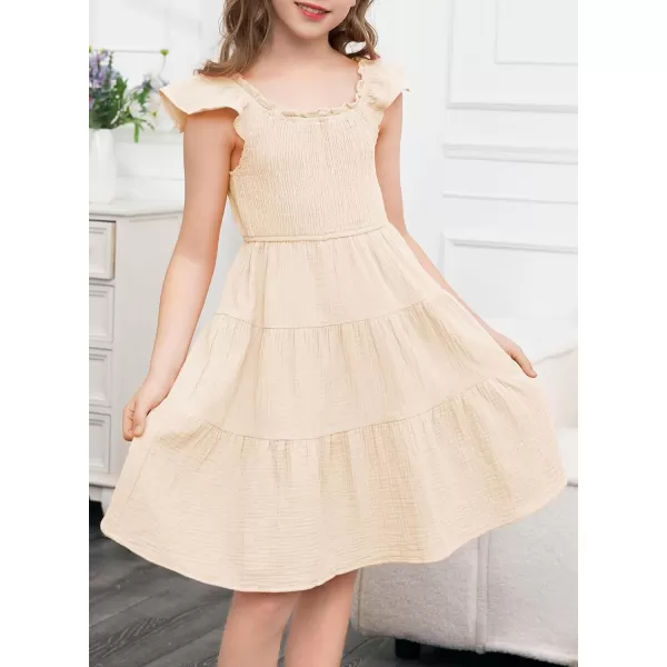 blibean Girls 2024 Tween Summer Cotton Sundress Size 6-15 Years Old