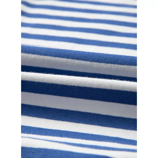 blibean Girls Cotton Long Sleeve Sweathirts Striped Color Block Tops Size 6-15 Years