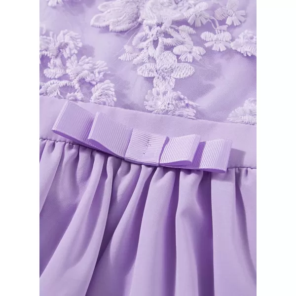 blibean Girls Elegant Lace Mesh Semi Formal Party Dress Size 6-15 Years