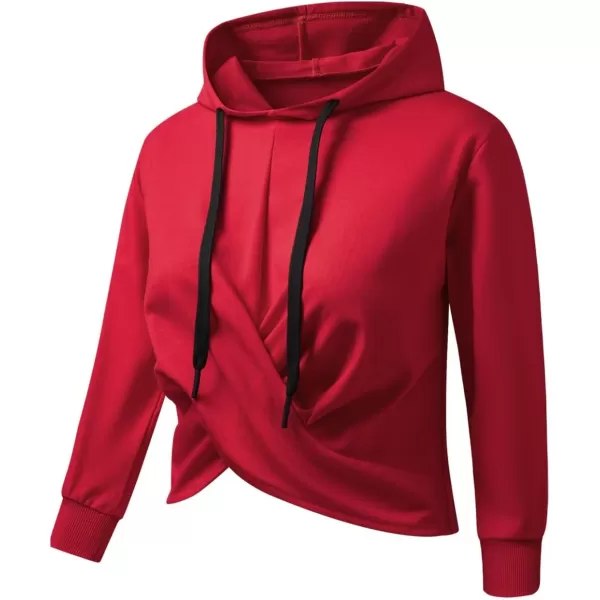 blibean Girls Knot Pullover Hoodies Unique Sweatshirt Size 6-15 Year