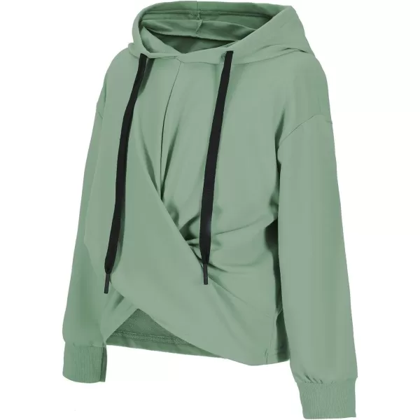 blibean Girls Knot Pullover Hoodies Unique Sweatshirt Size 6-15 Year