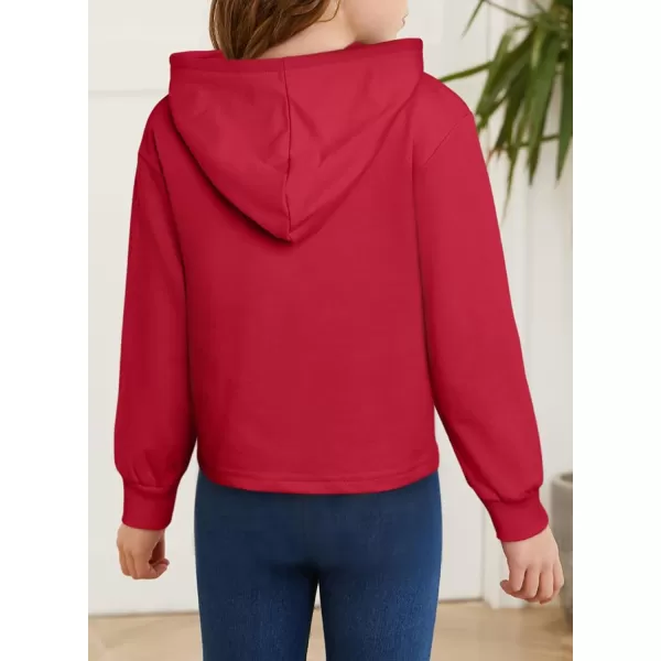 blibean Girls Knot Pullover Hoodies Unique Sweatshirt Size 6-15 Year