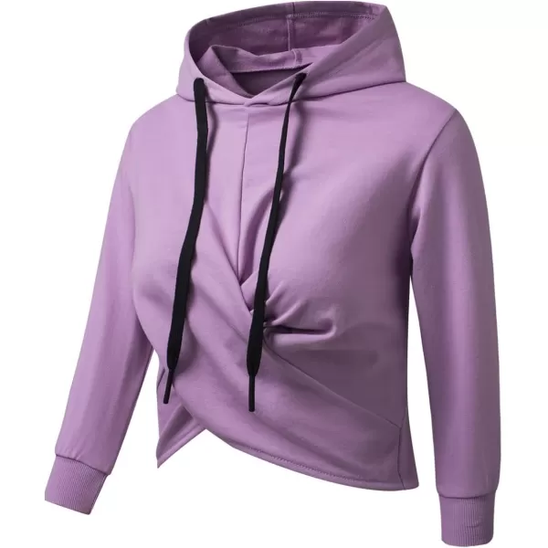 blibean Girls Knot Pullover Hoodies Unique Sweatshirt Size 6-15 Year