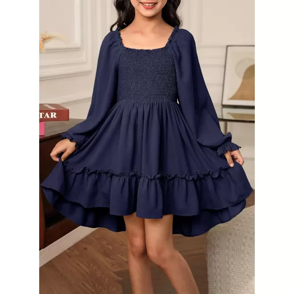 blibean Girls Sundress Strap Dress Size 4-13 Years Old